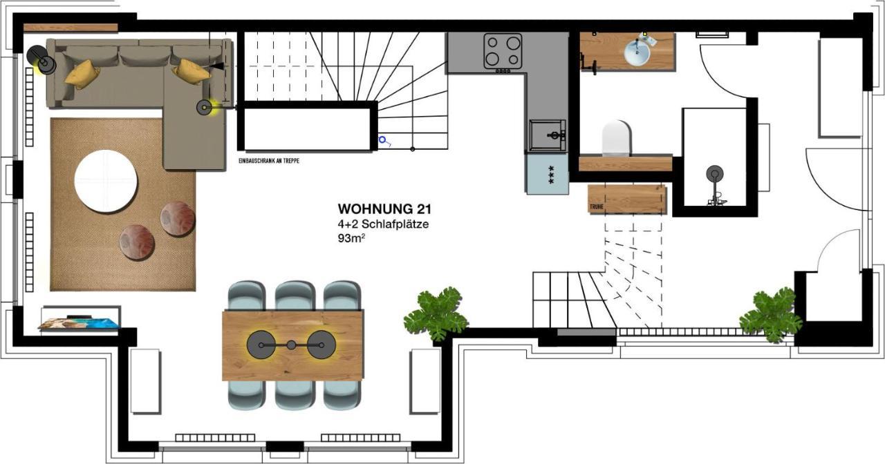 Seebruecke - Mit 2 Schlafzimmern Und Terrasse S21 Apartment Ostseebad Heringsdorf